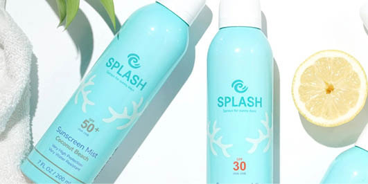 Splash Body sunscreen direct online te bestellen in onze skincare webshop. Kosteloze verzending.